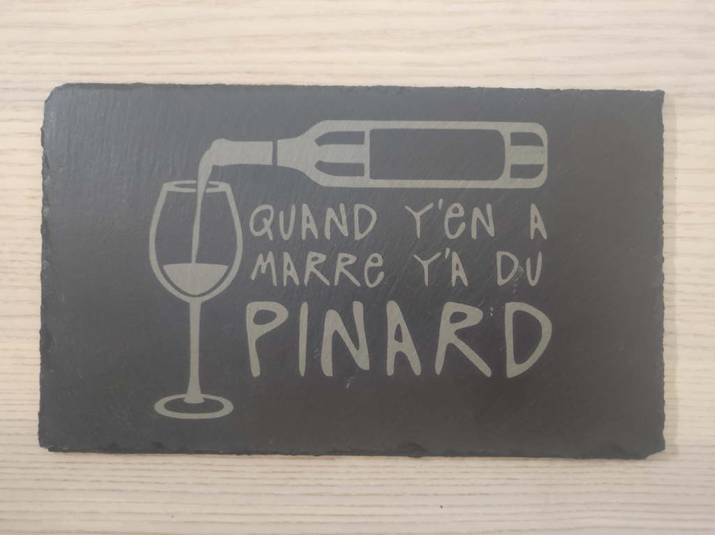 Planche apéro gravée